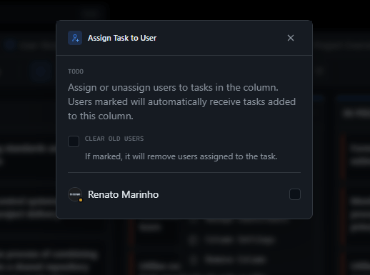 GitScrum Assign Task