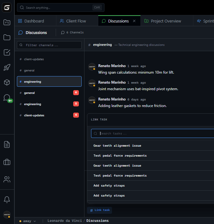 GitScrum Discussions