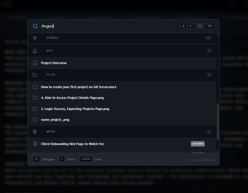 GitScrum Project Wiki Create Wiki